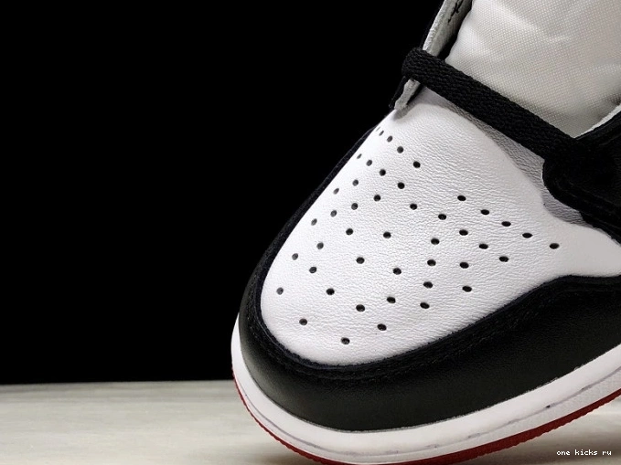 Rep Air Retro Jordan 1 Black 555088-125 Toe 0709